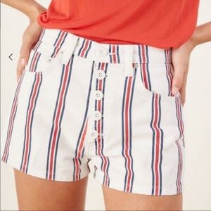 Reformation Charlie Denim Shorts